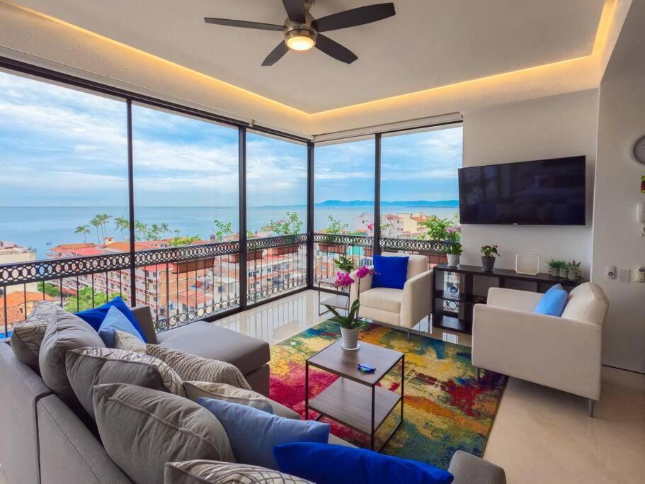 Luxury Oceanview Modern Condo Puerto Vallarta Exterior photo
