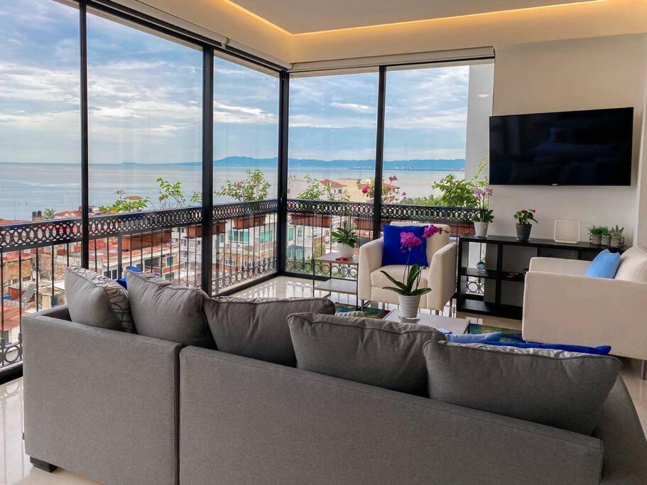 Luxury Oceanview Modern Condo Puerto Vallarta Exterior photo