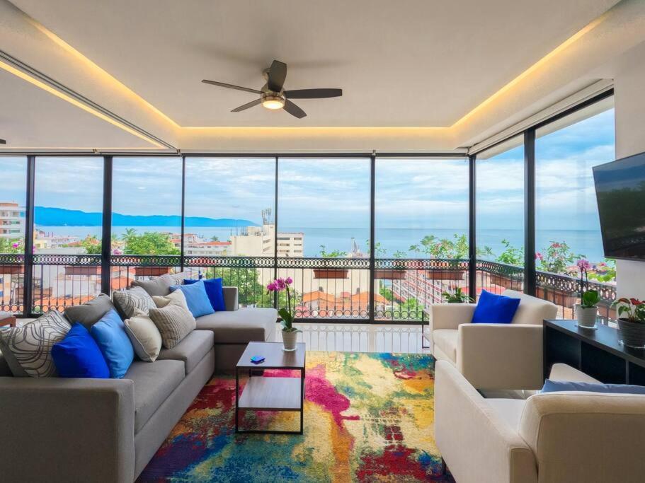 Luxury Oceanview Modern Condo Puerto Vallarta Exterior photo