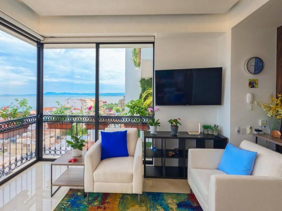 Luxury Oceanview Modern Condo Puerto Vallarta Exterior photo
